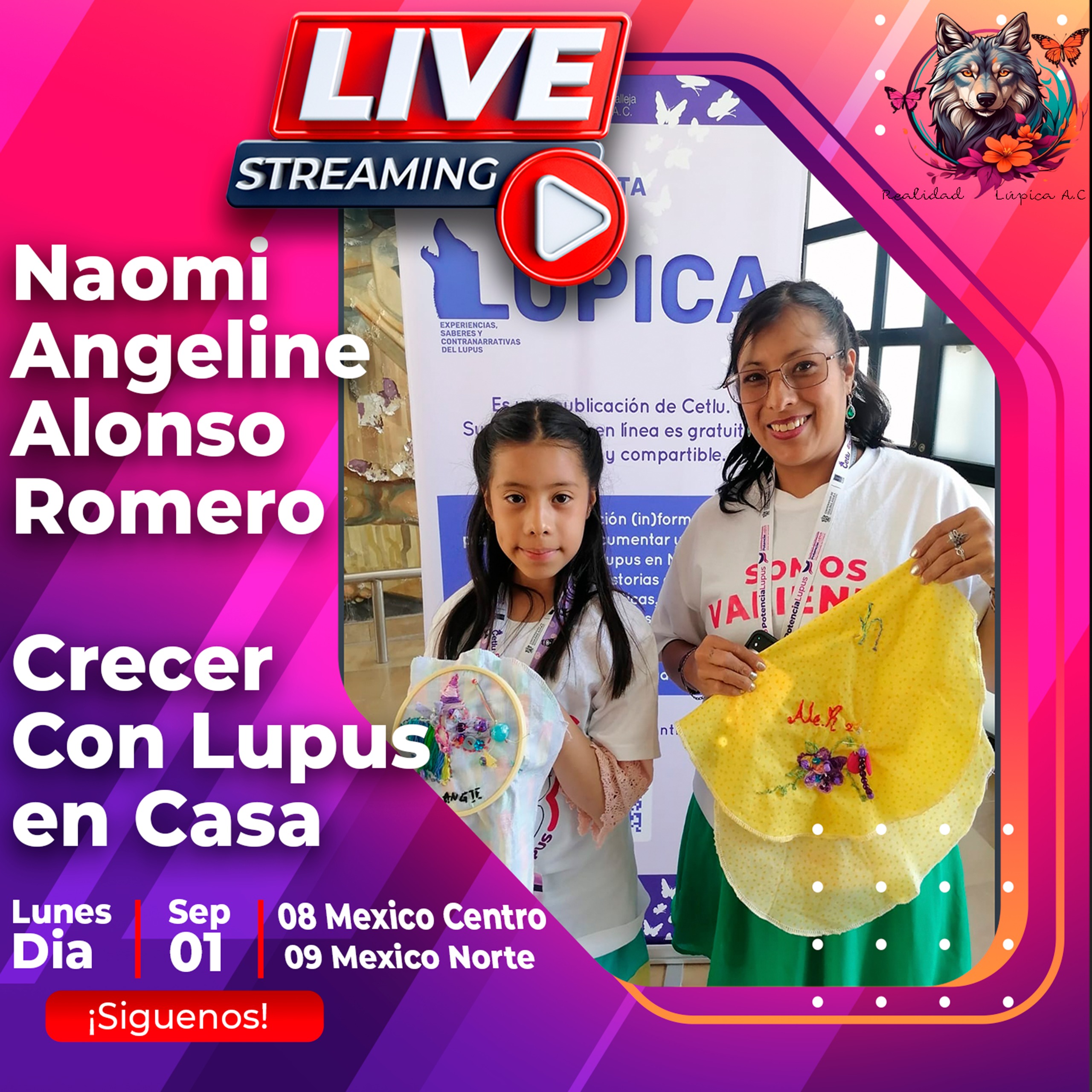 FB Live: Crecer con lupus en casa - Angeline